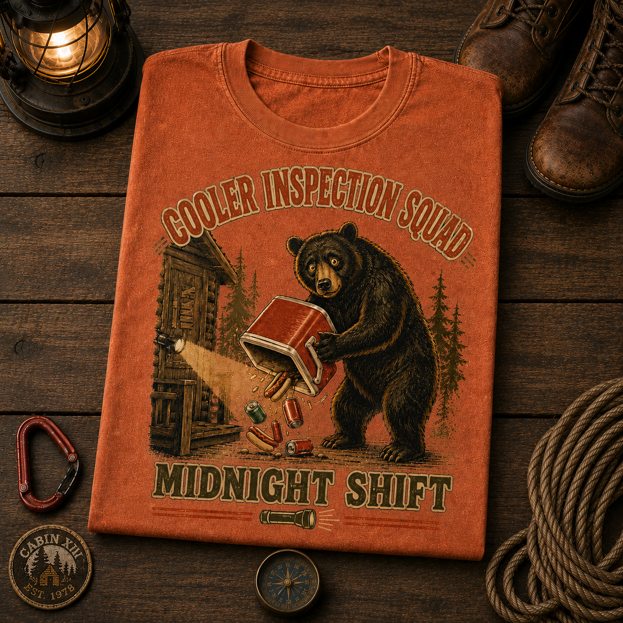 Cooler Inspection Squad Comfort Color Tee