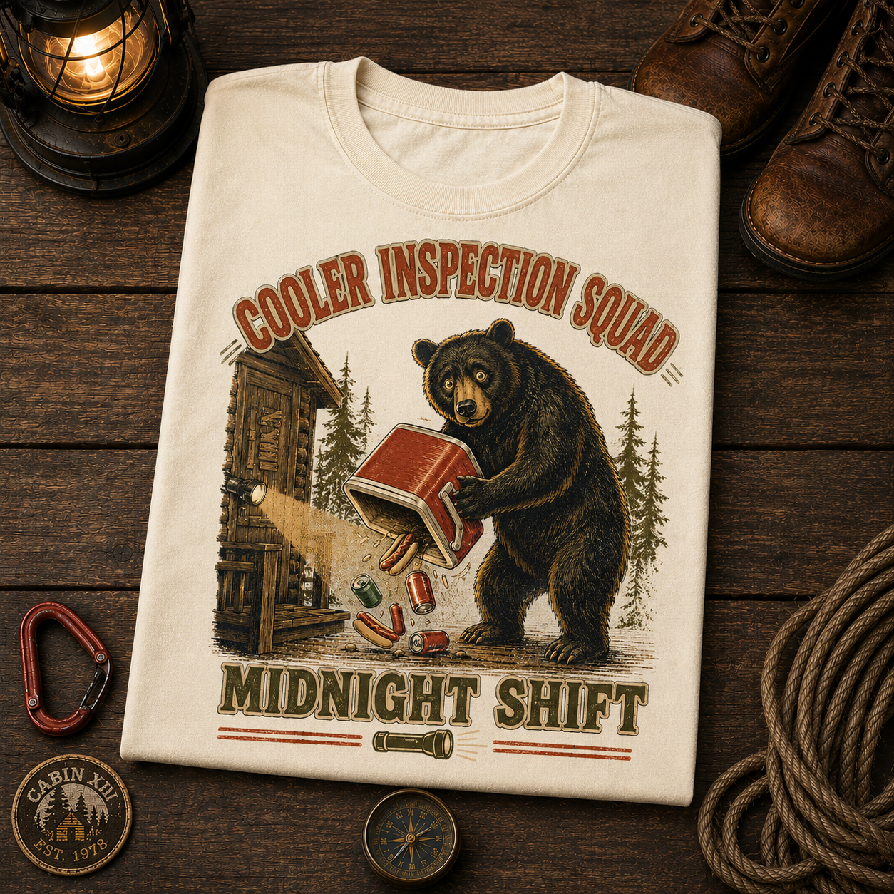 Cooler Inspection Squad Comfort Color Tee