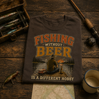 Fishing Without Beer Comfort Colors Tee