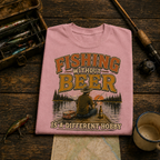 Fishing Without Beer Comfort Colors Tee
