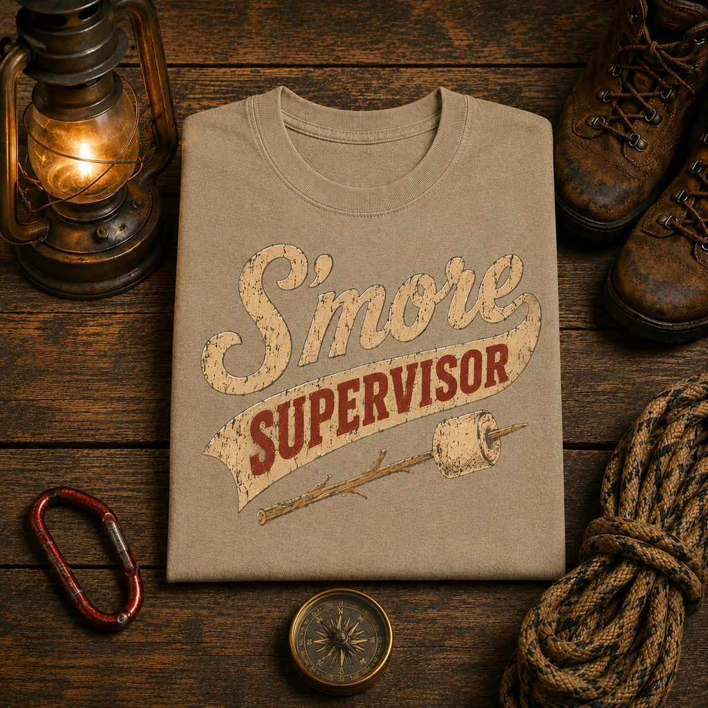 S'more Supervisor Comfort Colors Tee