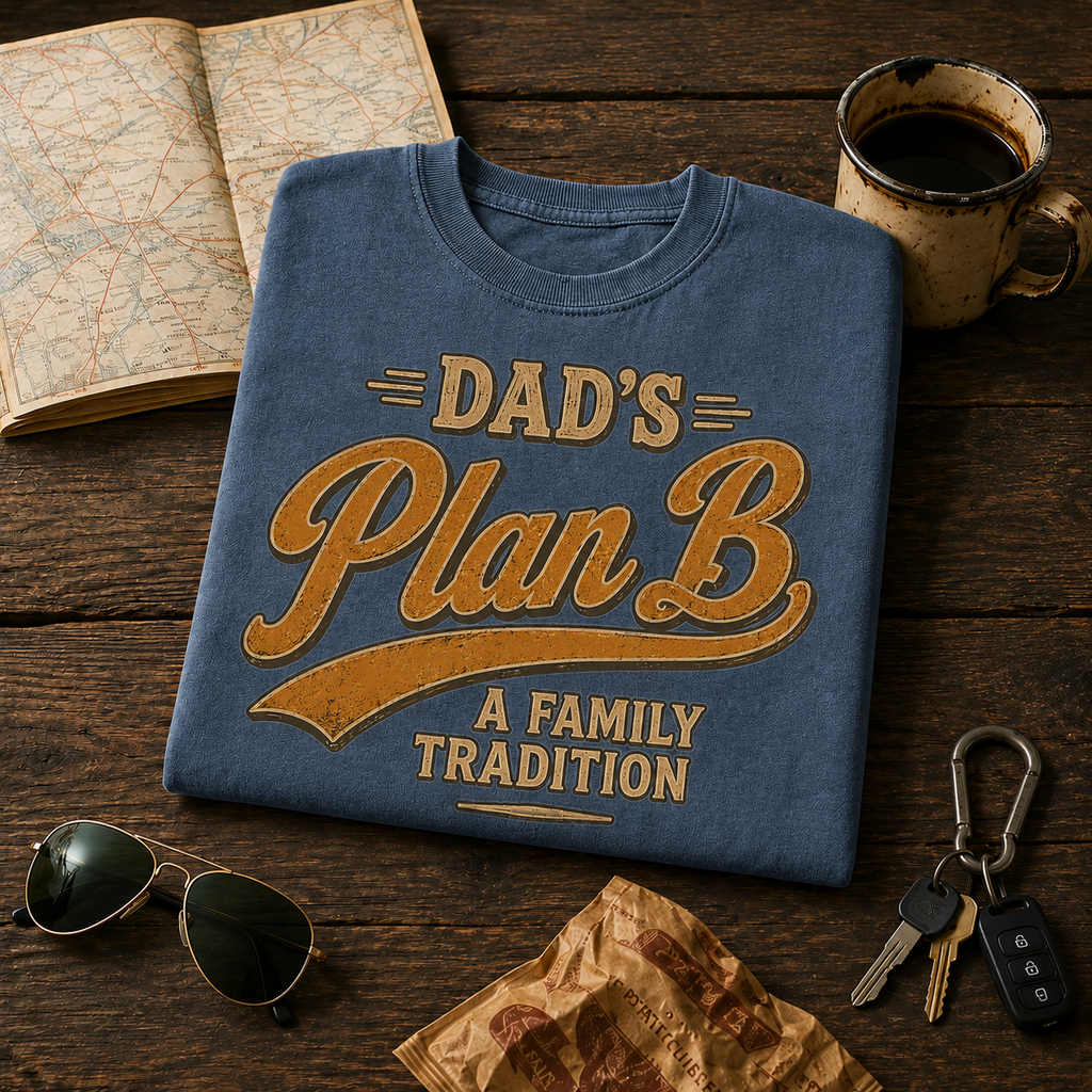 Dad's Plan B Comfort Colors Tee
