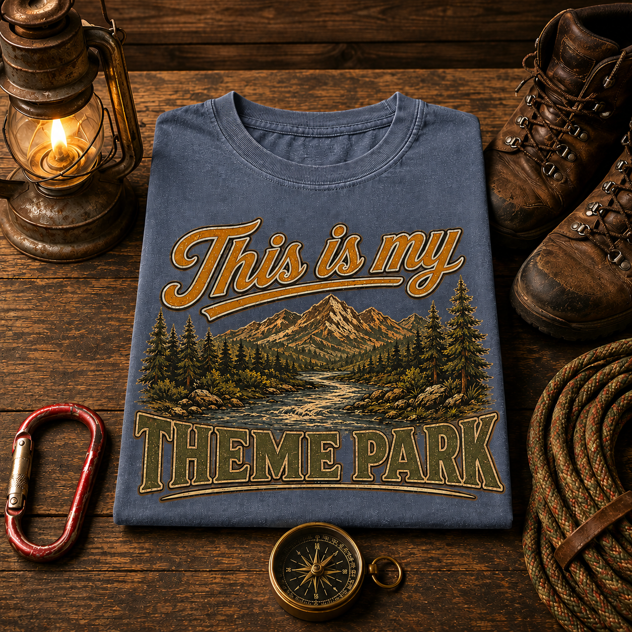 This Is My Theme Park Comfort Colors Tee