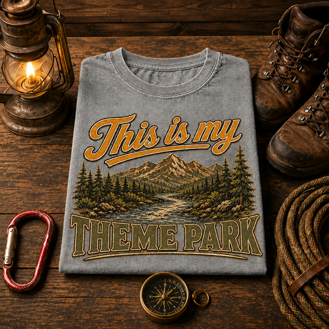 This Is My Theme Park Comfort Colors Tee