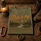 This Is My Theme Park Comfort Colors Tee