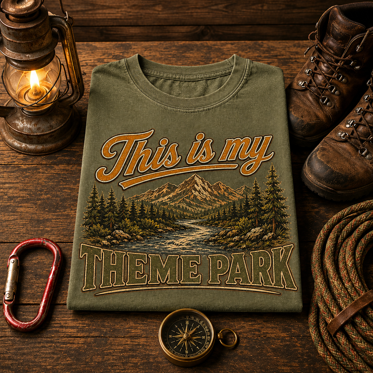 This Is My Theme Park Comfort Colors Tee