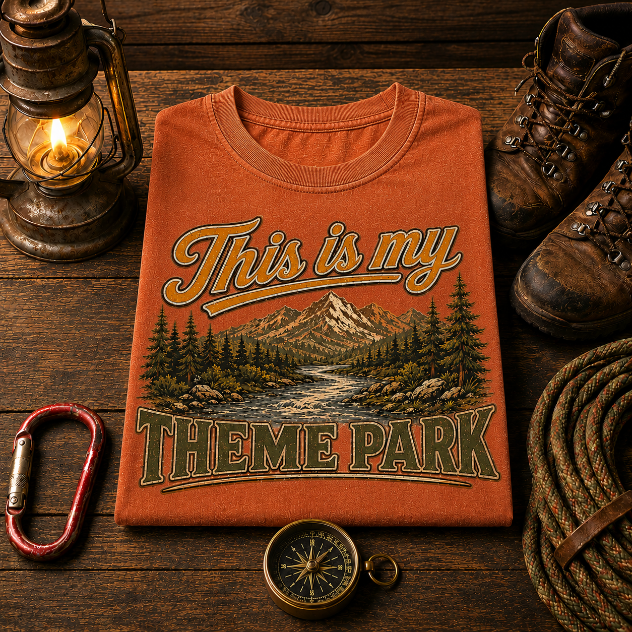 This Is My Theme Park Comfort Colors Tee