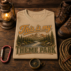 This Is My Theme Park Comfort Colors Tee
