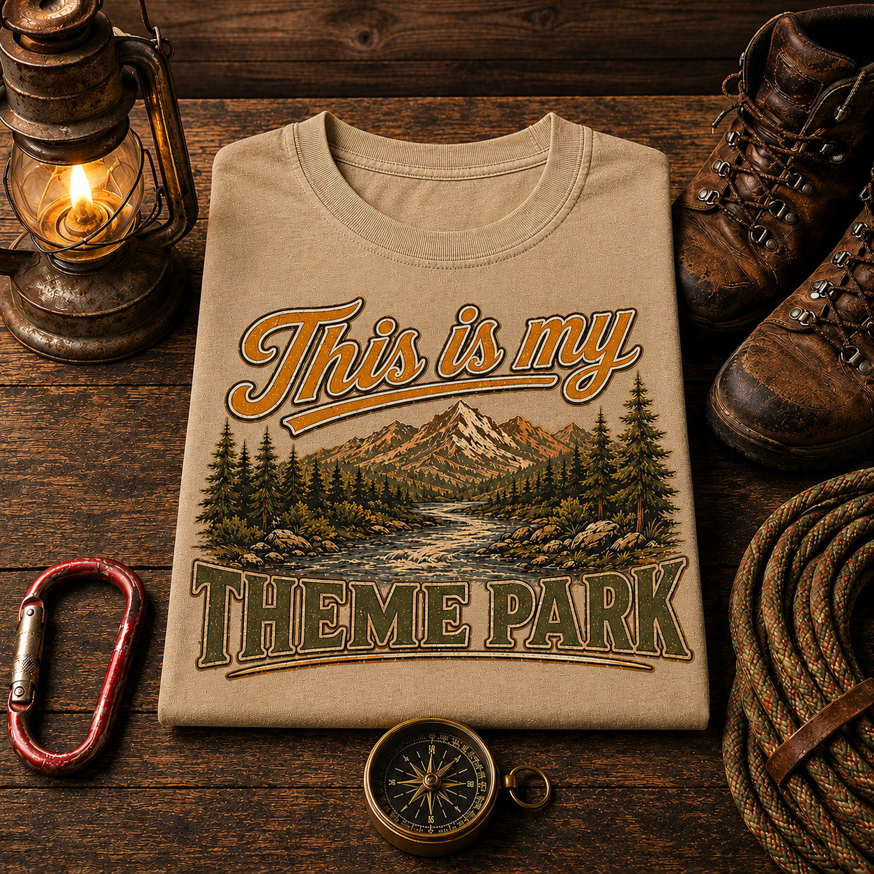 This Is My Theme Park Comfort Colors Tee