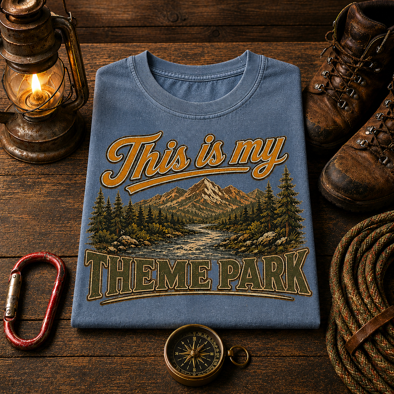 This Is My Theme Park Comfort Colors Tee