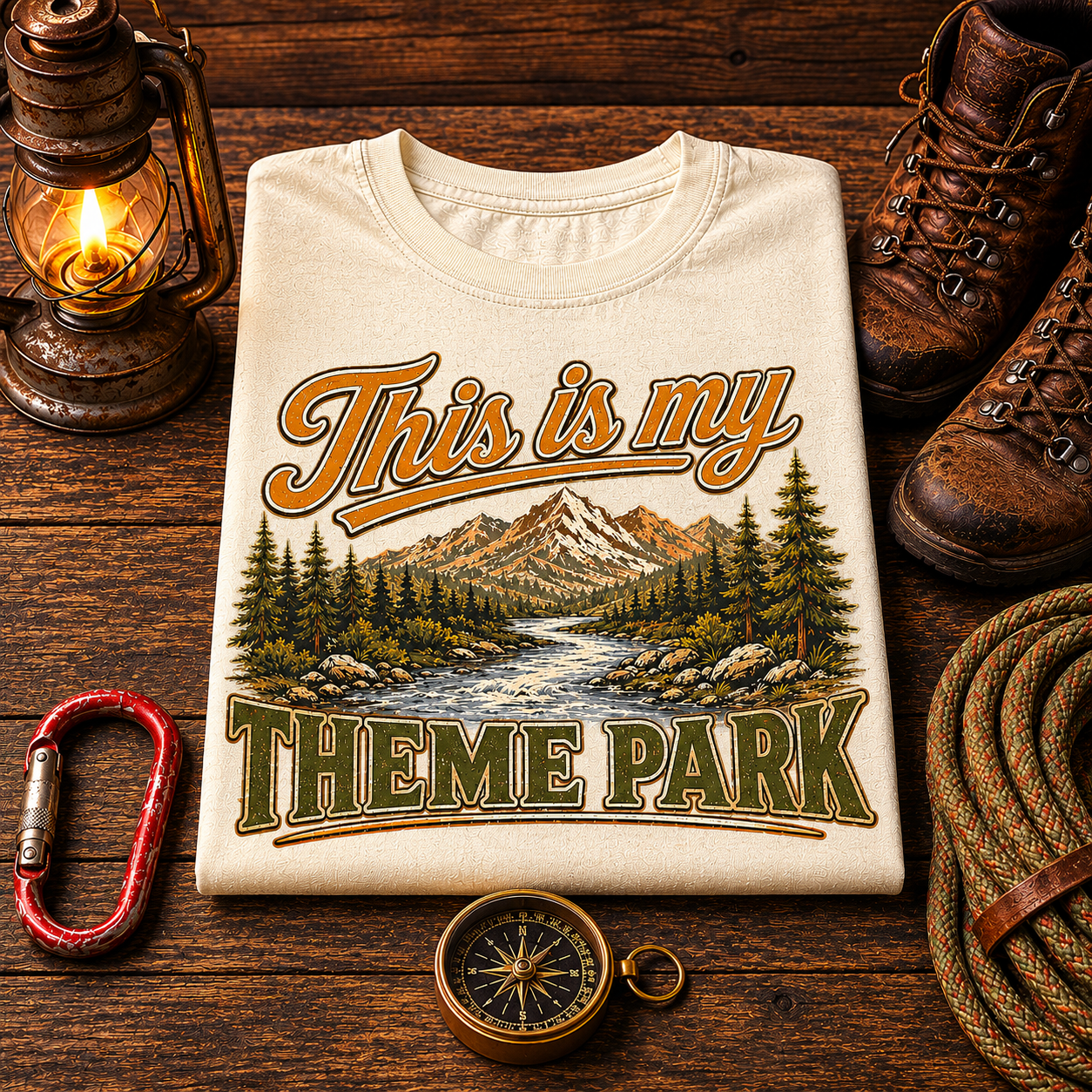 This Is My Theme Park Comfort Colors Tee
