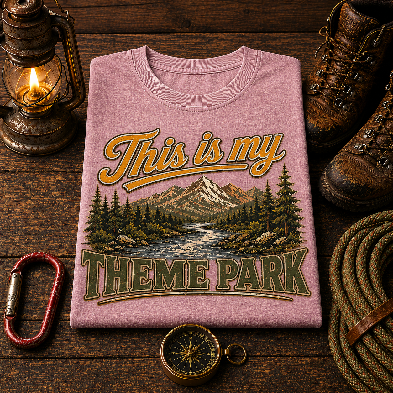 This Is My Theme Park Comfort Colors Tee