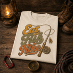 Eat Fish Hike Comfort Colors Tee