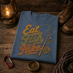 Eat Fish Hike Comfort Colors Tee