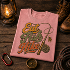 Eat Fish Hike Comfort Colors Tee
