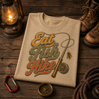 Eat Fish Hike Comfort Colors Tee
