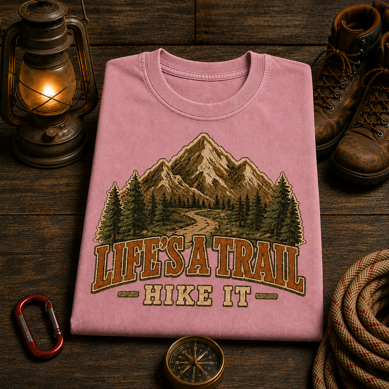 Life's a Trail, Hike It Comfort Tee