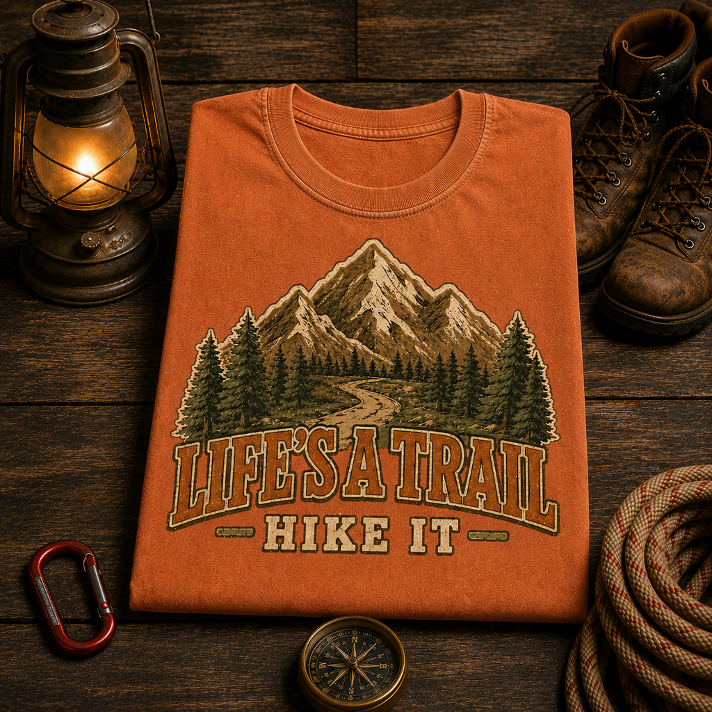 Life's a Trail, Hike It Comfort Tee
