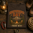 Independence Day - From Wifi Comfort Colors Tee