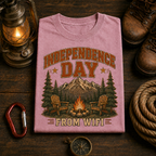 Independence Day - From Wifi Comfort Colors Tee