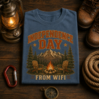 Independence Day - From Wifi Comfort Colors Tee