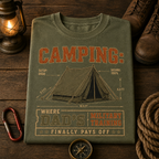 Dad's Military Training Comfort Color Tee