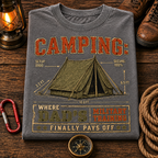 Dad's Military Training Comfort Color Tee