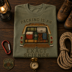 Camping Is An Exact Science Comfort Colors Tee