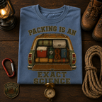 Camping Is An Exact Science Comfort Colors Tee