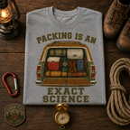Camping Is An Exact Science Comfort Colors Tee