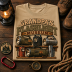 Grandpa's Flashlight Museum Comfort Colors Tee