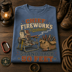 Chief Fireworks Coordinator Comfort Colors Tee
