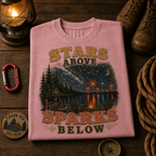 Stars Above Sparks Below Comfort Colors Tee