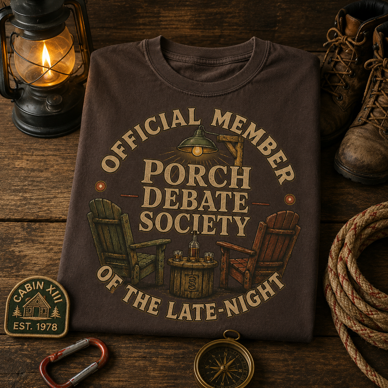 Porch Debate Society Comfort Colors Tee