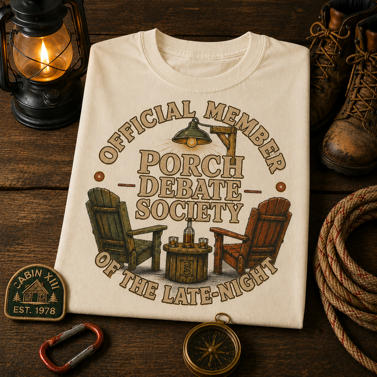 Porch Debate Society Comfort Colors Tee