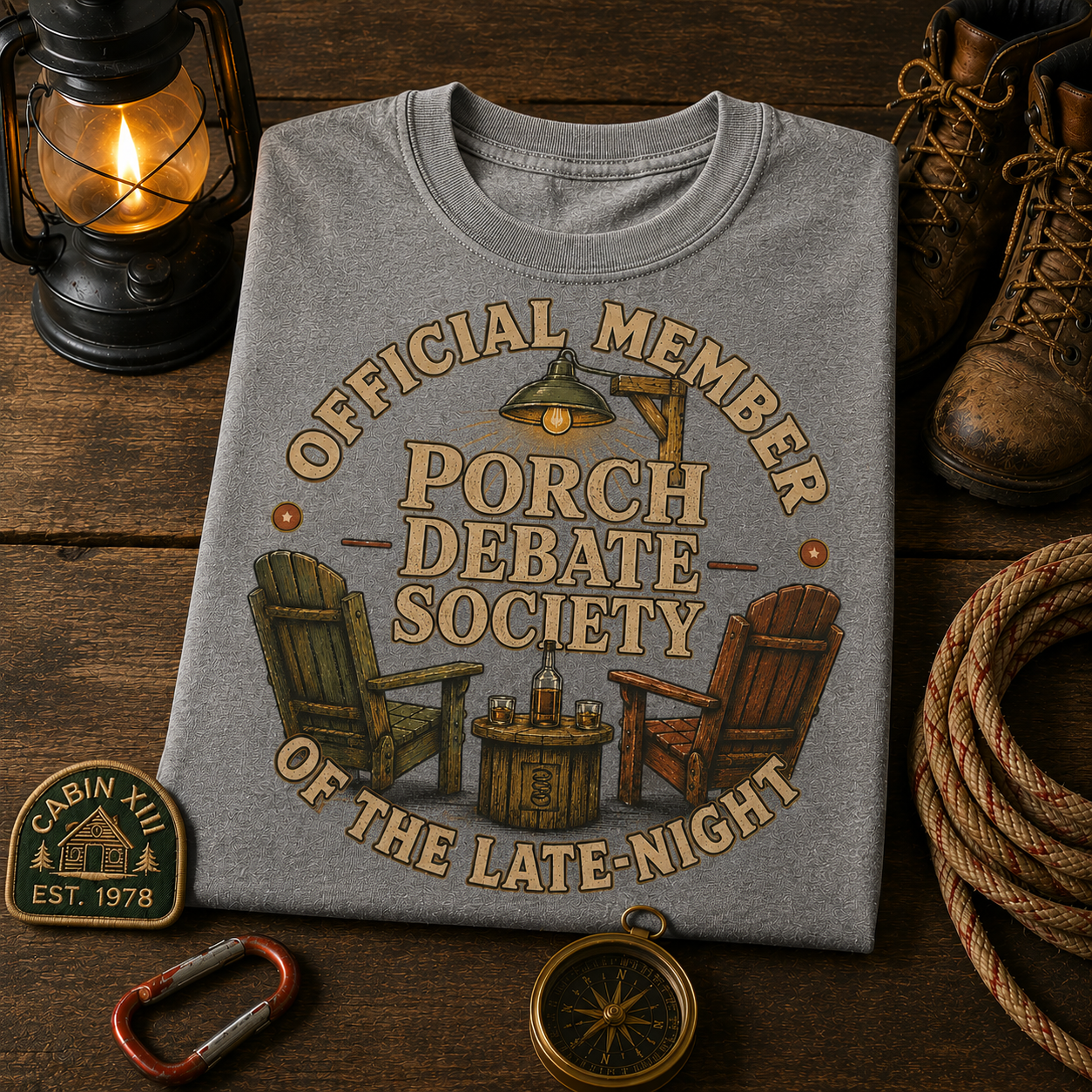 Porch Debate Society Comfort Colors Tee