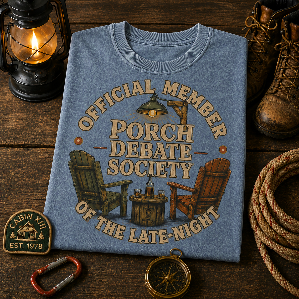 Porch Debate Society Comfort Colors Tee