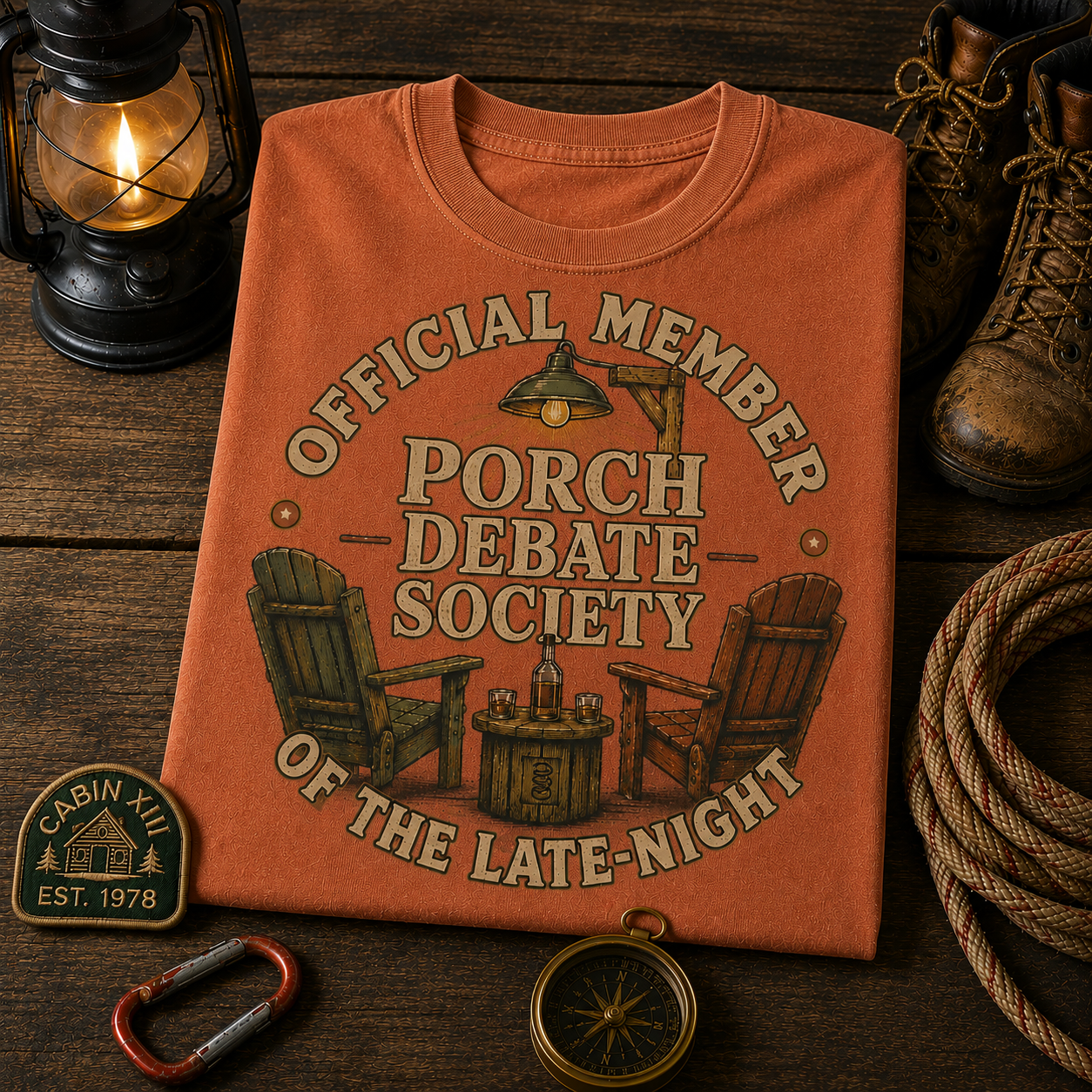 Porch Debate Society Comfort Colors Tee