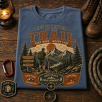 Life is Better Hiking Comfort Colors Tee