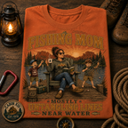 Fishing Mom Comfort Colors Tee