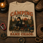 Camping Mom Comfort Colors Tee