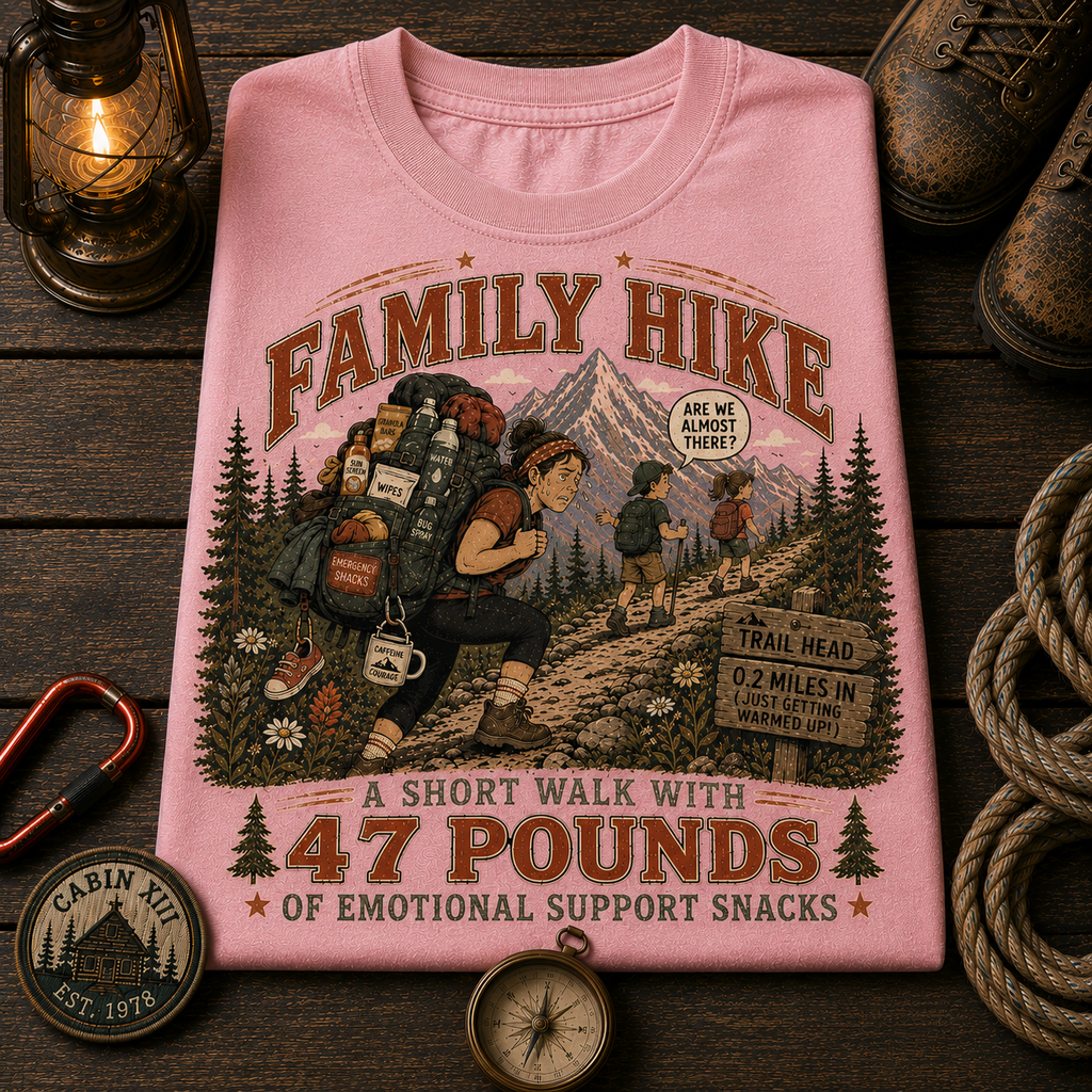 Family Hike Comfort Colors Tee