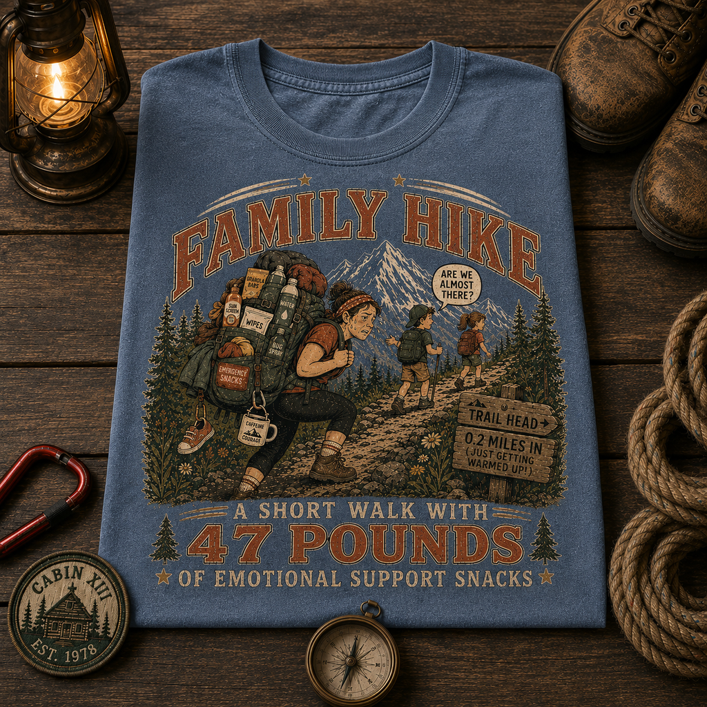 Family Hike Comfort Colors Tee