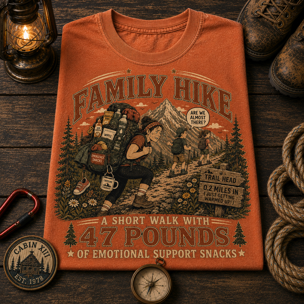 Family Hike Comfort Colors Tee