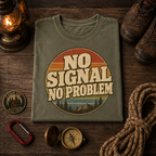 No Signal No Problem Comfort Colors Tee