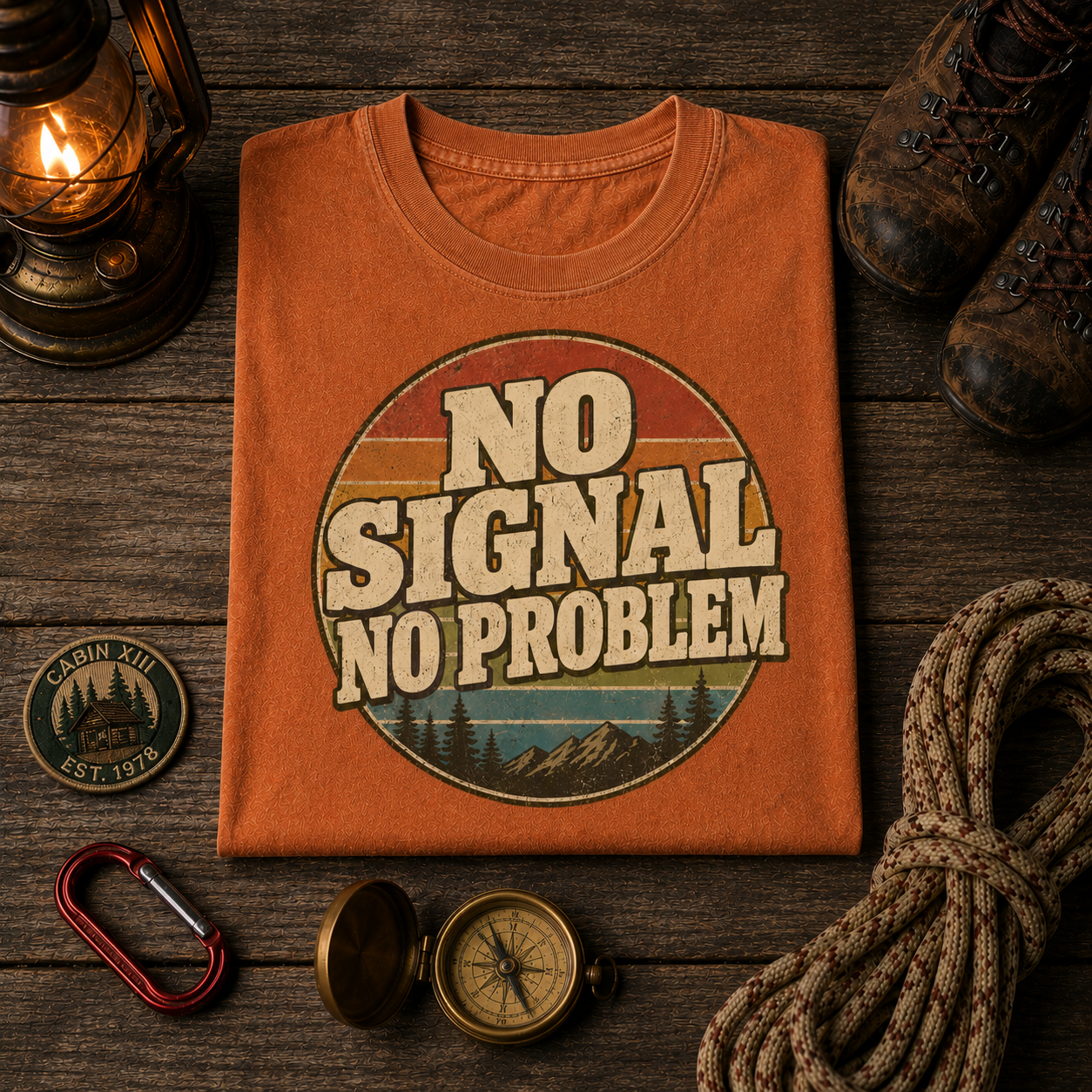 No Signal No Problem Comfort Colors Tee
