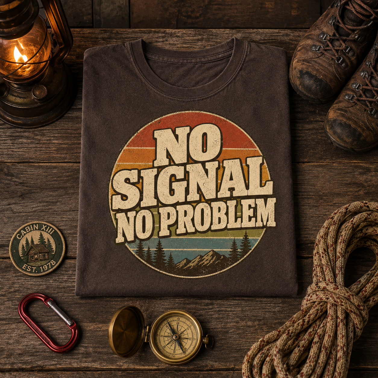 No Signal No Problem Comfort Colors Tee