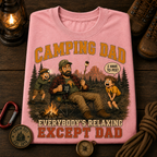 Camping Dad Comfort Colors Tee