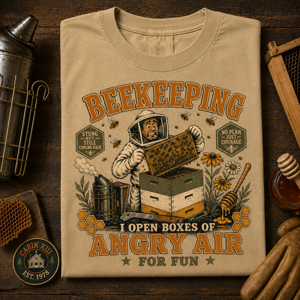 Beekeeping Angry Air Comfort Colors Tee