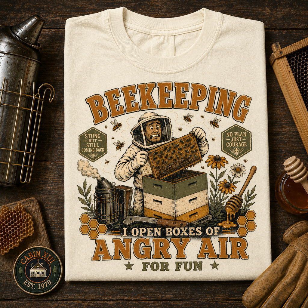 Beekeeping Angry Air Comfort Colors Tee